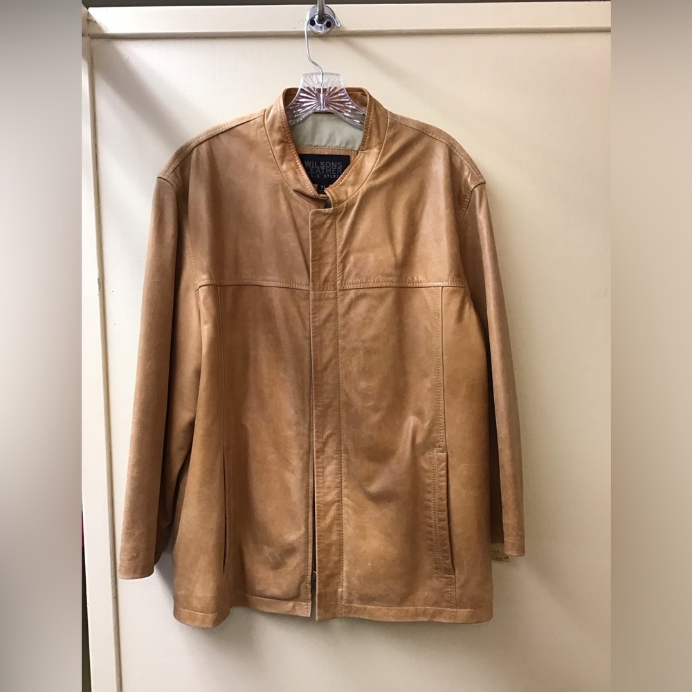 Sold-Wilsons Leather Tan Jacket